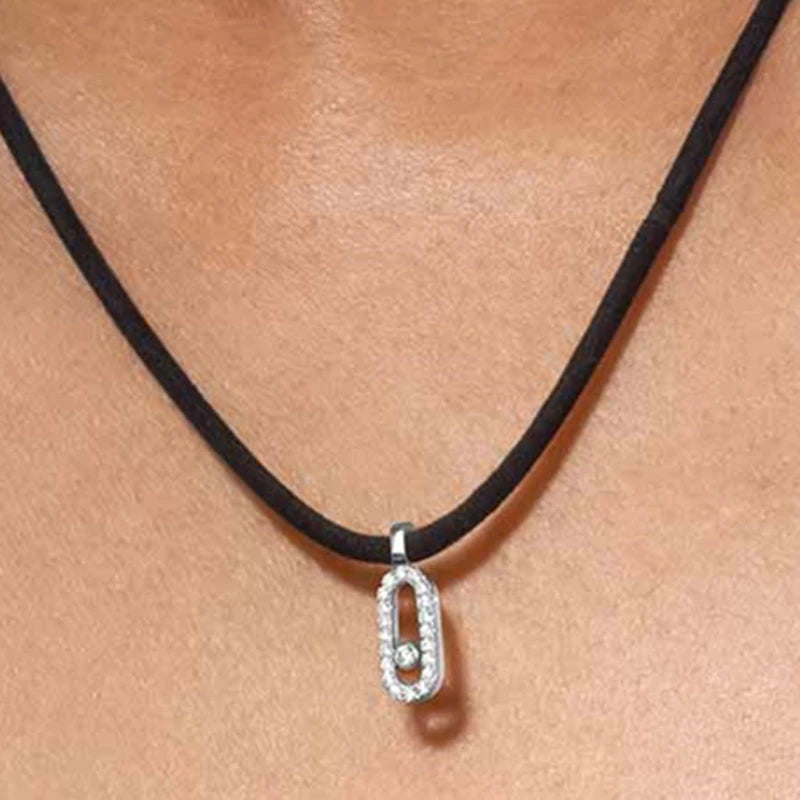 مجوهرات فاخرة من العلامة التجارية الفرنسية MESS MOVE UNO CARE سوار نسائي بحبل منزلق واحد هدية عيد الميلاد شحن مجاني