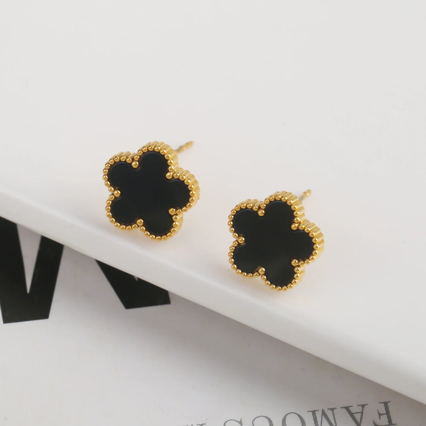 Van Cleef Leaf Earrings