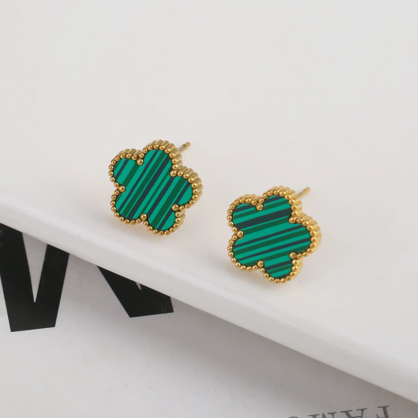 Van Cleef Leaf Earrings