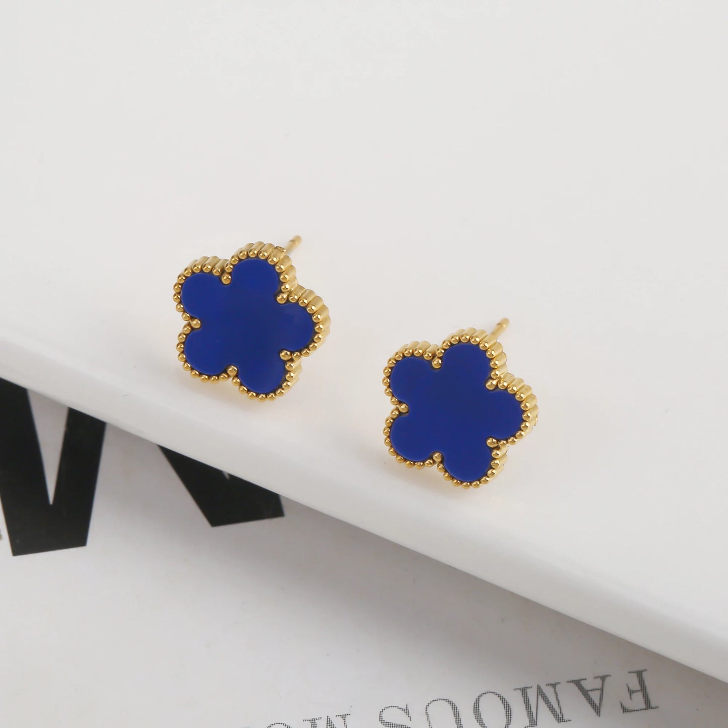 Van Cleef Leaf Earrings